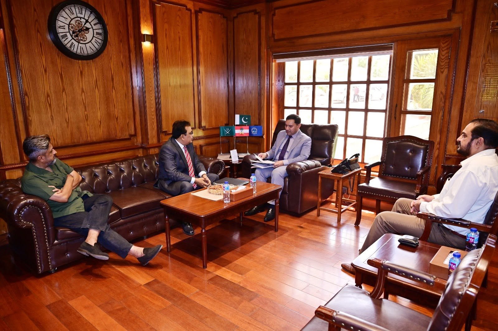 Meet with DHA Karachi Administrator Ameer Nawaz Khan